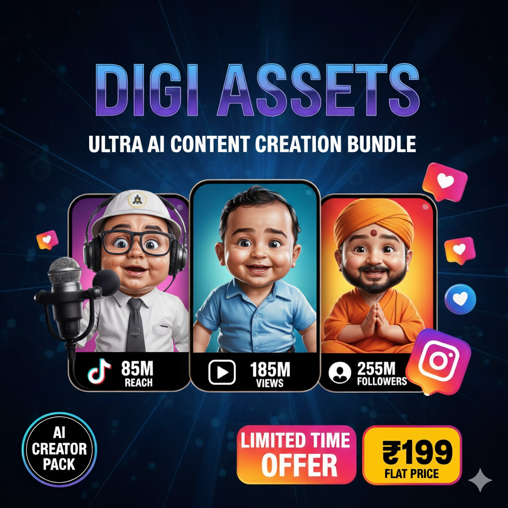 1000+ AI Baby Podcast Reels Bundle